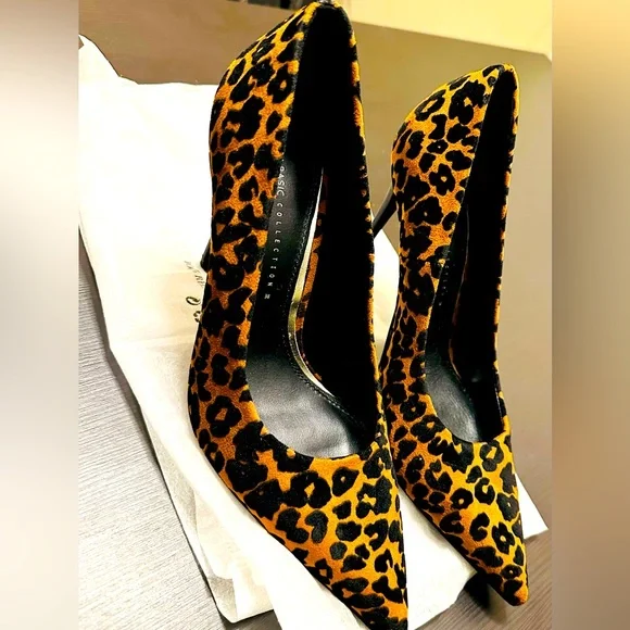 Zara Shoes Zara Leopard Print Stilletos Poshmark
